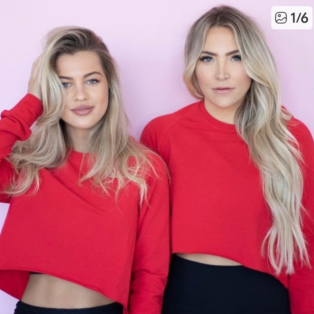 Booty Queen‎ Apparel Red Pull Over